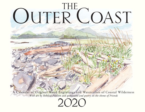 The Outer Coast Calendar 2019 Cover